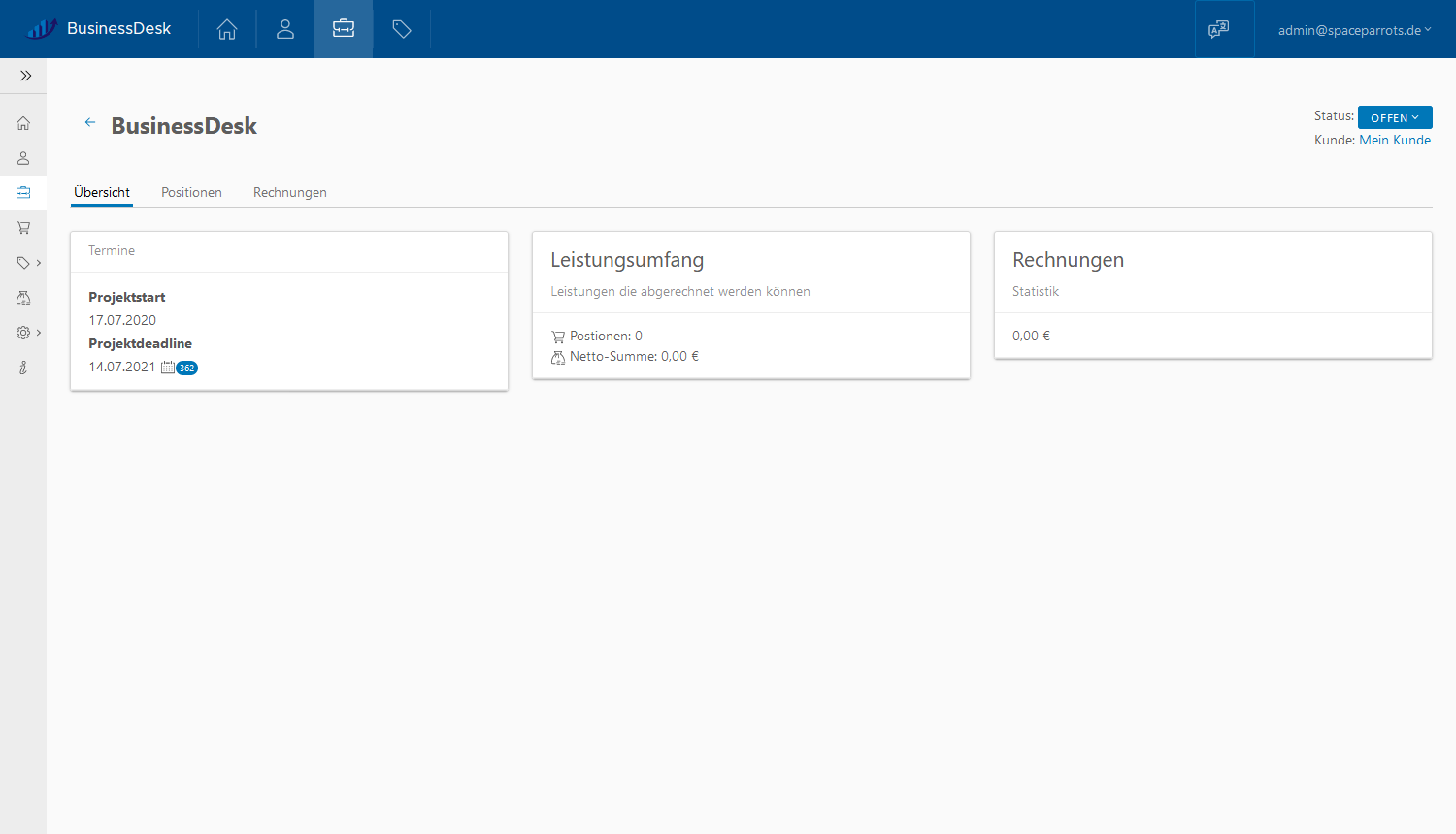 BusinessDesk Project Overview